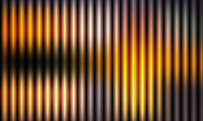 orange color fractal glass gradient background with ribbed pattern. Abstract vertical design in vibrant multi color spectrum. Modern geometric prism illustration, abstract background
