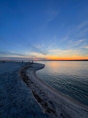 Fototapeta premium sunset on the beach