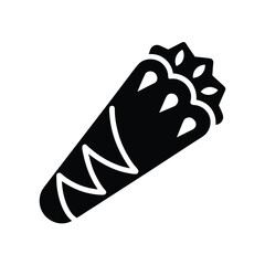 Cannoli Icon Vector Illustration