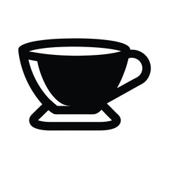 Espresso Cup Icon Vector Illustration
