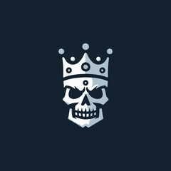 King Skull Logo