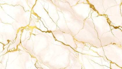 Abstract design featuring a smooth, light background interwoven with organic, gold-toned veining across the surface