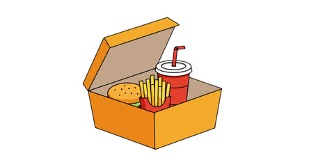 Fast food in a box