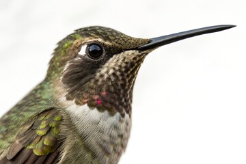 Fototapeta premium Close-up Anna’s Hummingbird Head