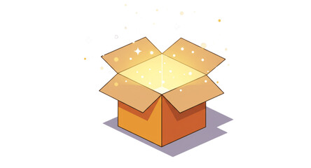 Open box