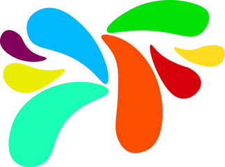 Colorful Abstract Splash Design