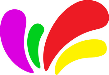Colorful Abstract Splash Design