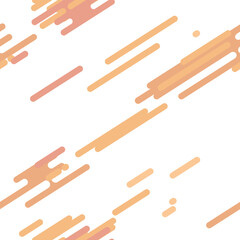 Abstract seamless pattern with diagonal orange and beige stripes. Minimal modern design, dynamic motion effect, perfect for wallpaper, textile, wrapping paper, or web background