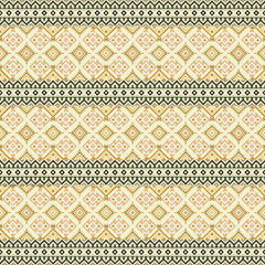 abstract ethnic seamless background, vector illustration