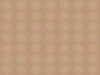 美しい花の背景、イラスト
