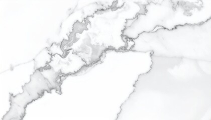 White surface with grey veining, resembling marble or abstract flowing patterns