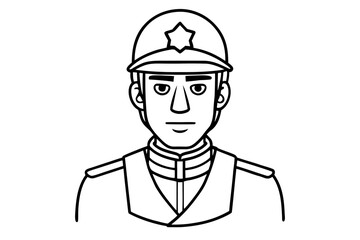 firefighter in helmet