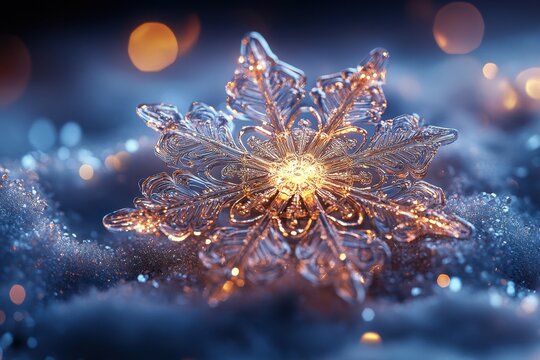 Snowflaker wallpapers showcasing intricate snowflake designs.
