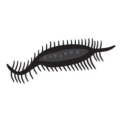 Dileptus Protozoa Glyph Icon