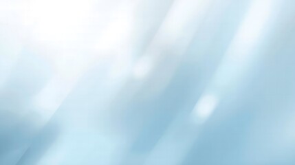Clean Frosted Glass UI Background with Soft Light Blue Blur Effect