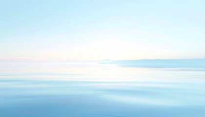 Obraz premium Minimal Gradient Water Background in Soft Colors