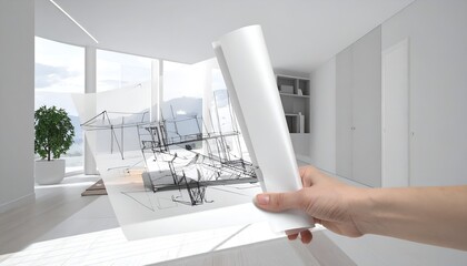 office room business interior work design living background