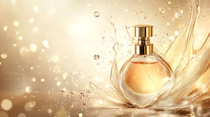 A cute cosmetic-themed background, perfect for use as a decorative backdrop or wallpaper.