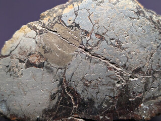 meteorite metal mineral texture