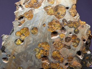 meteorite metal mineral texture