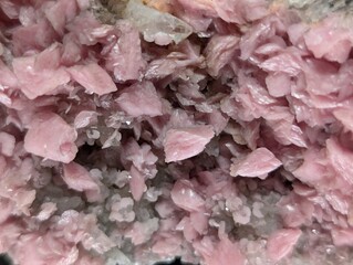 rhodochrosite mineral texture