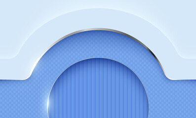Abstract blue wave background with lines and modern design