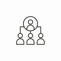 person with team icon sign vector