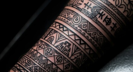 Geometric tattoo design arm tattoo pattern tattoo tribal tattoo sleeve tattoo blackwork tattoo art body art