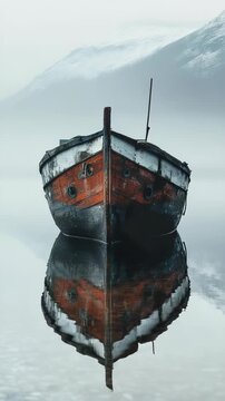 Serene Boat Scene on Water