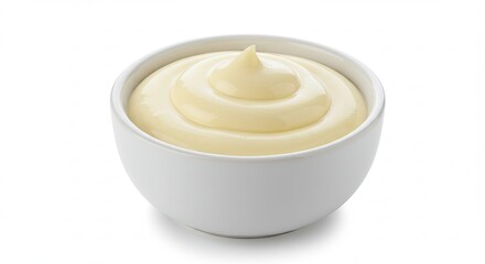 Creamy White Sauce in a Bowl.