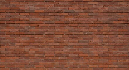 Rustic red brick wall texture background for design and decoration