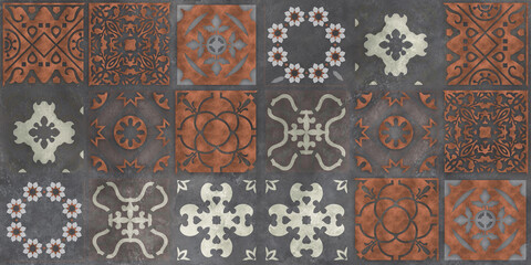 Abstract Organic Pattern. Leaves, Flowers Lines with Brush Strokes. Modern Printable Background Ornament. Abstract Organic Shape. Grounge Texture Walpaper. Leaf, Flowers Textile Background.