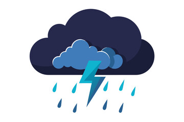 cloud with rain