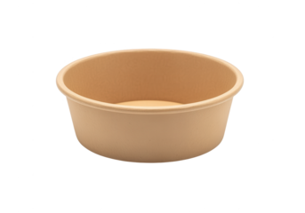 Empty Sustainable Bowl Isolated on White