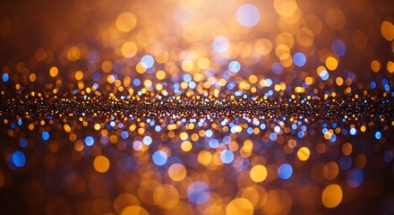 Colorful Bokeh Lights Background.