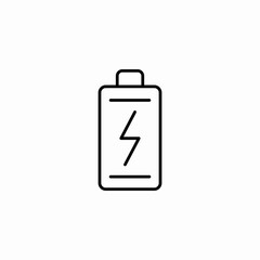 electric power battery icon sign vector