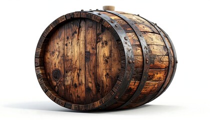 Wooden barrel, aged