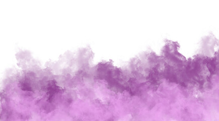Fototapeta premium Abstract swirling pink smoke against a black background