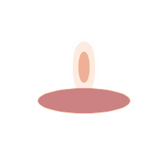 Glowing Diya Vector Design