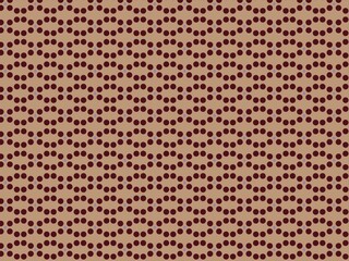 レトロな水玉模様の素敵な背景のイラスト、バックグラウンド