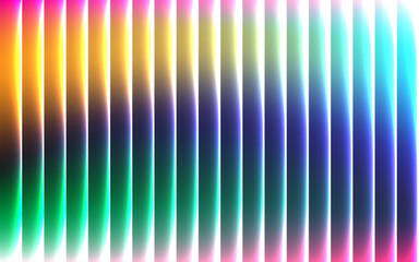 Abstract geometric shapes with cmyk color palette