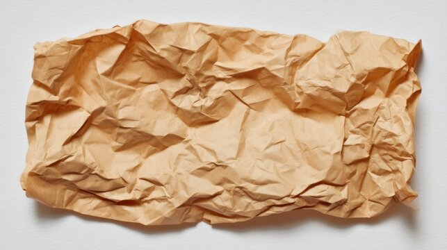 A crumpled orange paper with handwritten Python code,