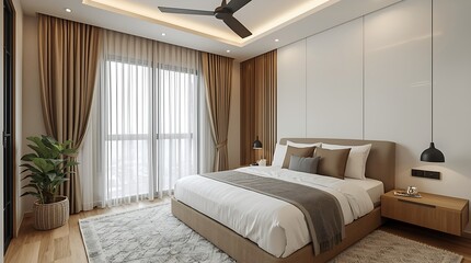 interior of a bedroom