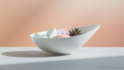 Succulent bowl candy pastel bowl plant candy decoration