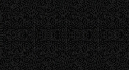 Intricate dark floral pattern with subtle textures.