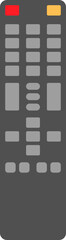 vector illustration of a remote control