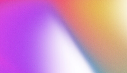Vibrant gradient with purple orange and yellow abstract pixel art Transparent background.