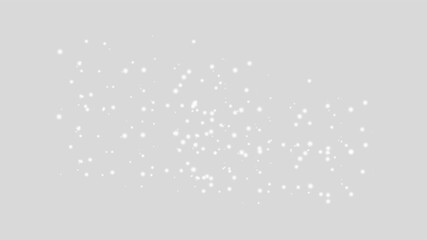 Bright white christmas string lights scattered abstract bokeh festive decoration background