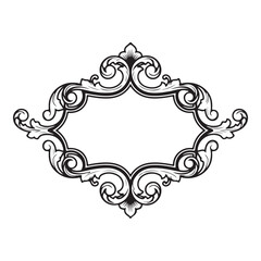 Large set vector black silhouette frame cartouches badges silhouette vector illustration on white background.