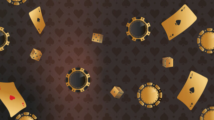 Background casino chip 